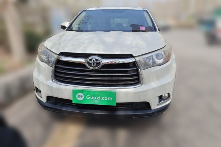 Used Toyota Highlander 2015 2.0T Four-Wheel Drive Luxury Edition 7-Seater Front