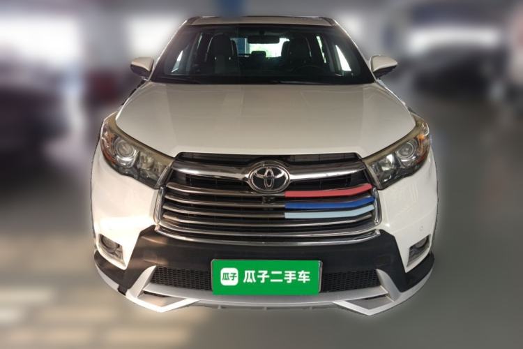 Used Toyota Highlander 2015 2.0T Four-Wheel Drive Luxury Edition 7-Seater Front
