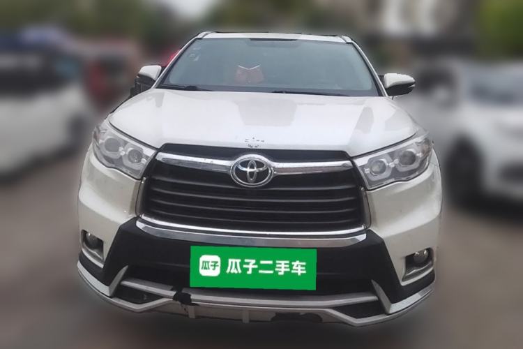 Used Toyota Highlander 2015 2.0T Four-Wheel Drive Luxury Edition 7-Seater Front