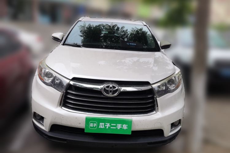 Used Toyota Highlander 2015 2.0T Four-Wheel Drive Luxury Edition 7-Seater Front