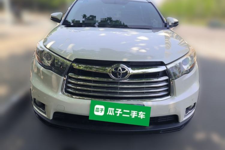 Used Toyota Highlander 2015 2.0T Four-Wheel Drive Luxury Edition 7-Seater Front