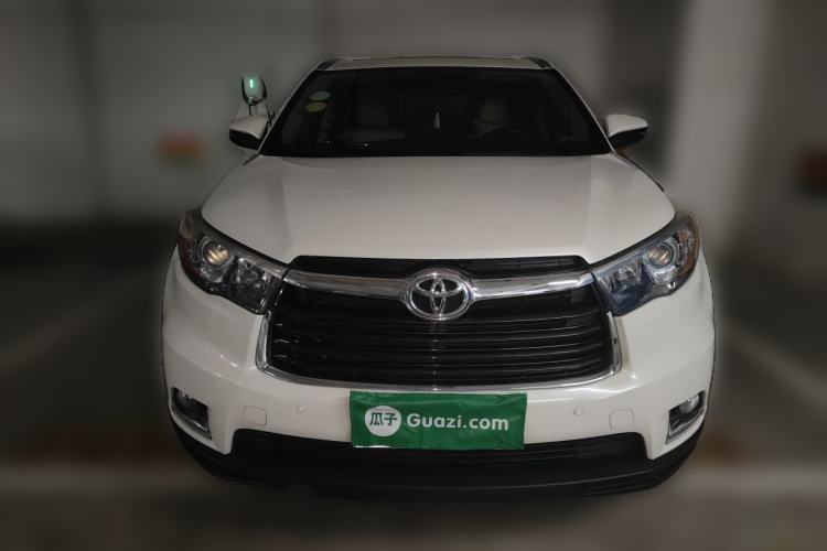 Used Toyota Highlander 2015 2.0T Four-Wheel Drive Luxury Edition 7-Seater Front