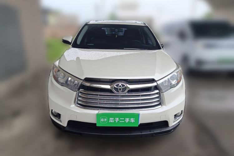 Used Toyota Highlander 2015 2.0T Four-Wheel Drive Luxury Edition 7-Seater Front