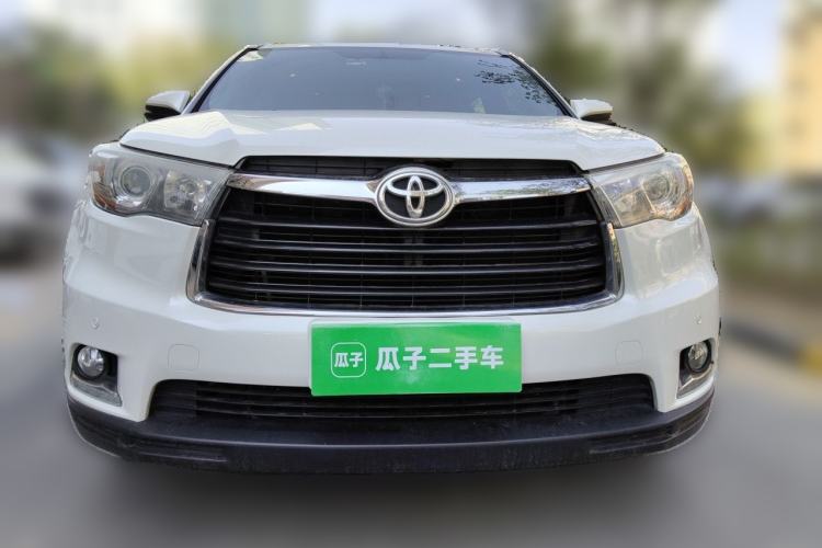 Used Toyota Highlander 2015 2.0T Four-Wheel Drive Luxury Edition 7-Seater Front