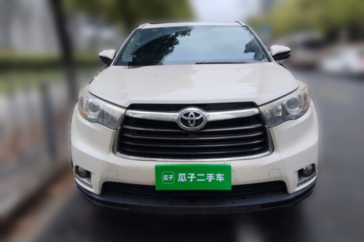 Used Toyota Highlander 2015 2.0T Four-Wheel Drive Luxury Navigation Version with 7 Seats Front