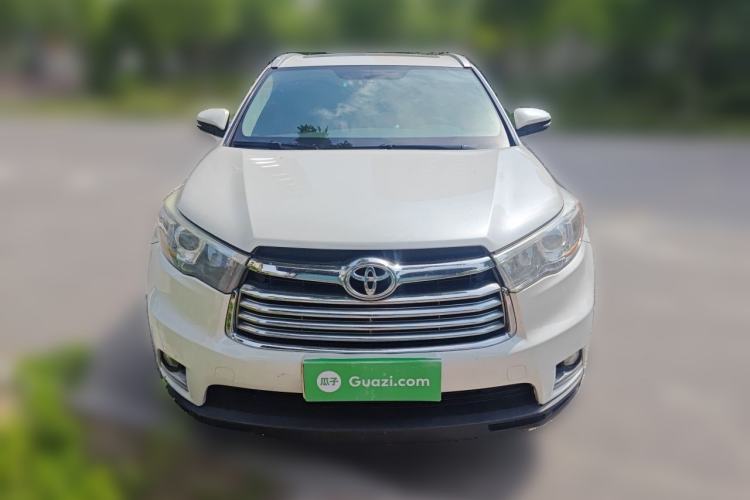 Used Toyota Highlander 2015 2.0T Four-Wheel Drive Luxury Edition 7-Seater Front