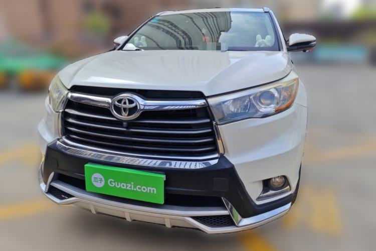 Used Toyota Highlander 2015 2.0T Four-Wheel Drive Luxury Edition 7-Seater Front