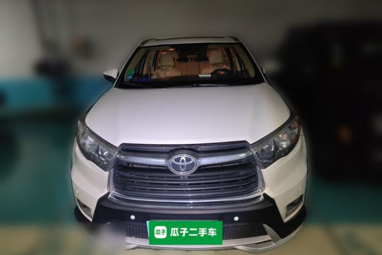 Used Toyota Highlander 2015 2.0T Four-Wheel Drive Luxury Edition 7-Seater Front