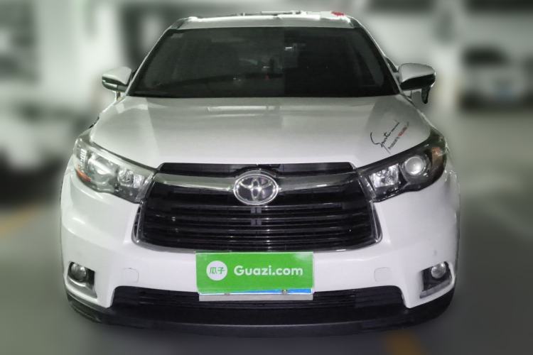 Used Toyota Highlander 2015 2.0T Four-Wheel Drive Luxury Edition 7-Seater Front