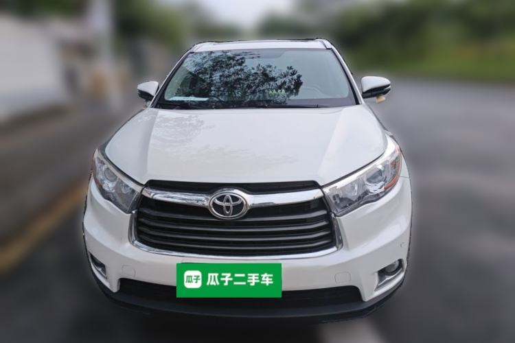 Used Toyota Highlander 2015 2.0T Four-Wheel Drive Luxury Edition 7-Seater Front