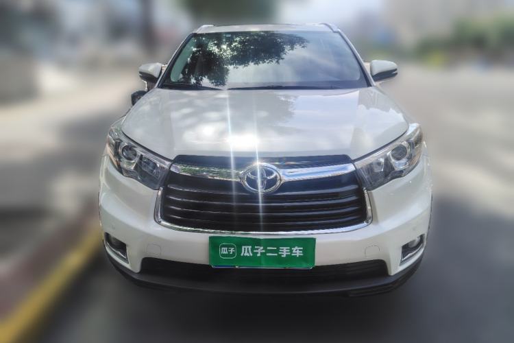 Used Toyota Highlander 2015 2.0T Four-Wheel Drive Luxury Edition 7-Seater Front