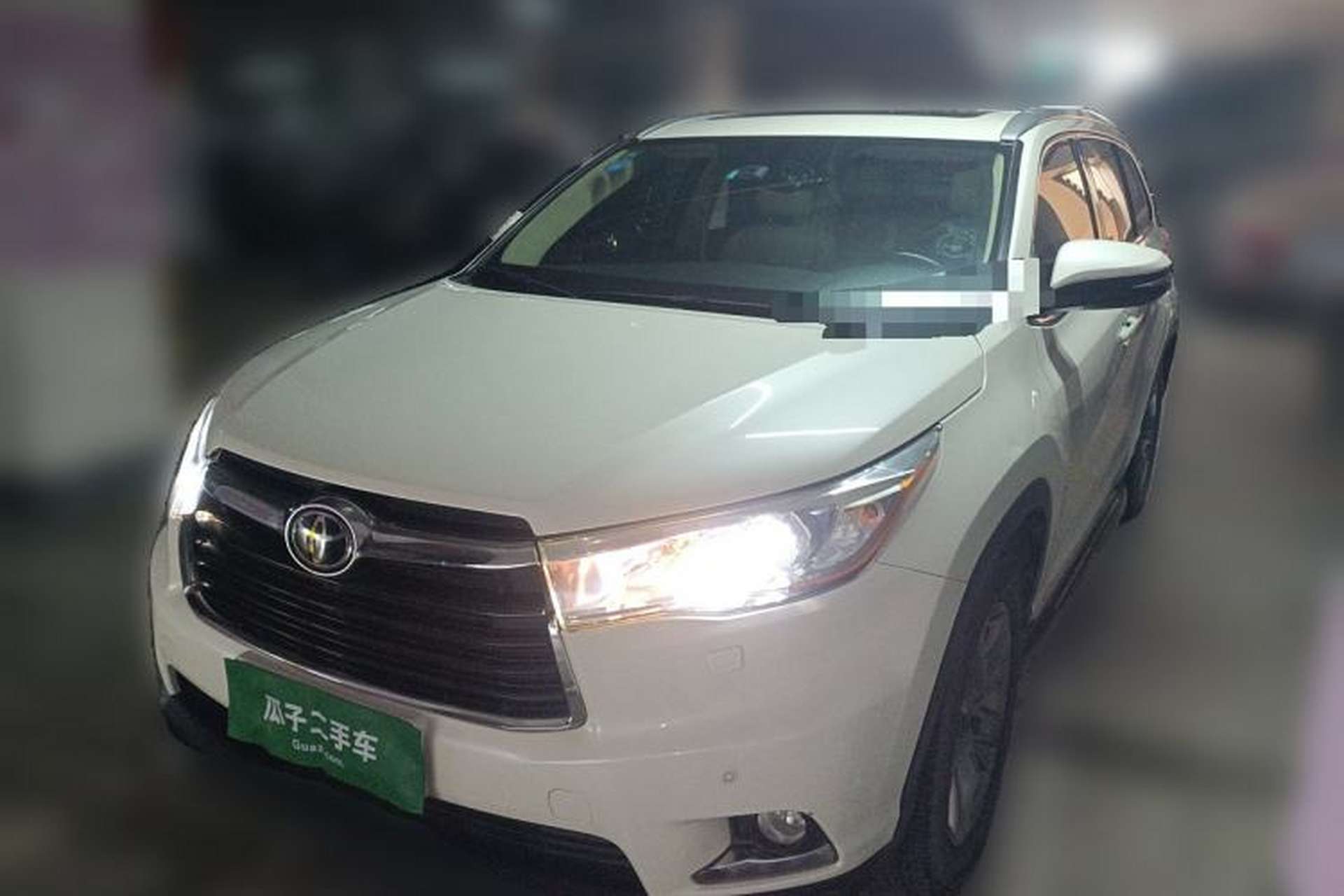 Used Toyota Highlander 2015 2.0T Four-Wheel Drive Ultimate Edition 7-Seater Front Left 45 Deg