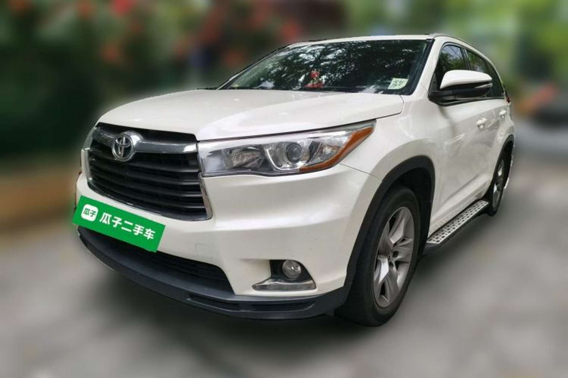 Used Toyota Highlander 2015 2.0T Four-Wheel Drive Luxury Edition 7-Seater Front Left 45 Deg