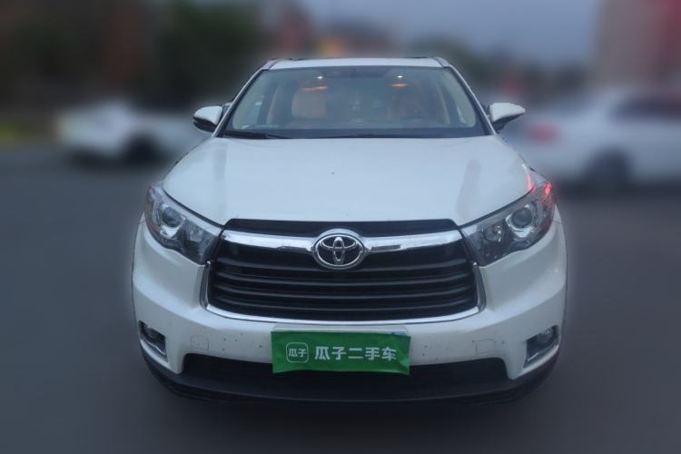 Used Toyota Highlander 2015 2.0T Four-Wheel Drive Luxury Edition 7-Seater Front
