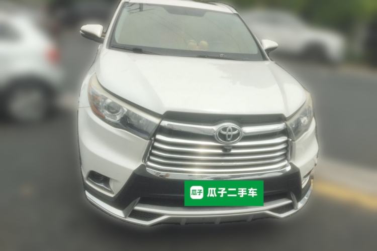 Used Toyota Highlander 2015 2.0T Four-Wheel Drive Luxury Edition 7-Seater Front
