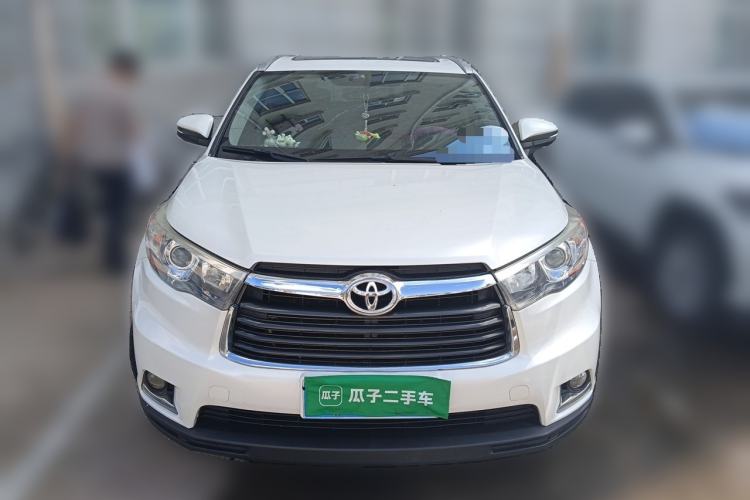 Used Toyota Highlander 2015 2.0T Four-Wheel Drive Luxury Edition 7-Seater Front