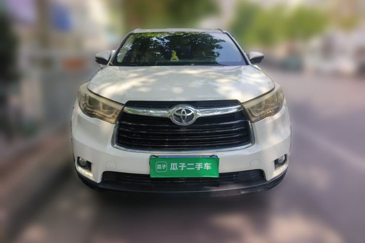 Used Toyota Highlander 2015 2.0T Four-Wheel Drive Luxury Edition 7-Seater Front