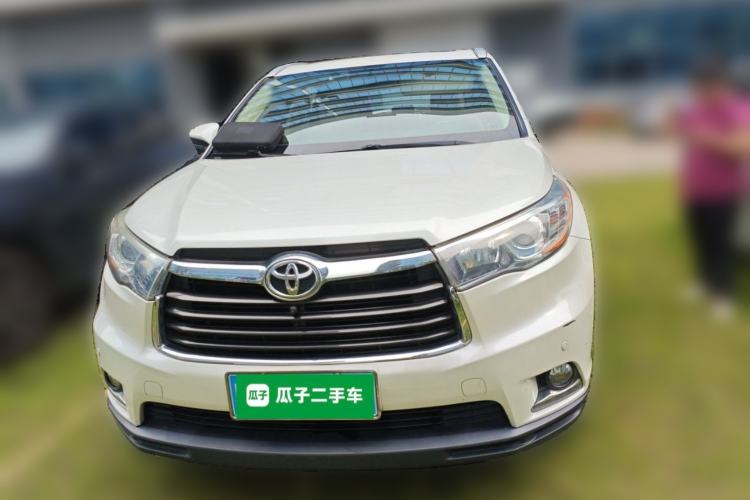 Used Toyota Highlander 2015 2.0T Four-Wheel Drive Luxury Edition 7-Seater Front