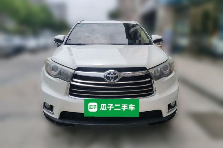 Used Toyota Highlander 2015 2.0T Four-Wheel Drive Luxury Edition 7-Seater Front