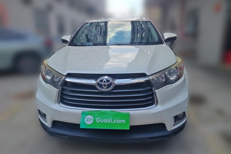 Used Toyota Highlander 2015 2.0T Four-Wheel Drive Luxury Edition 7-Seater Front