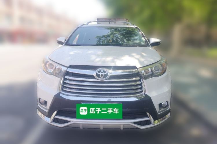Used Toyota Highlander 2015 2.0T Four-Wheel Drive Luxury Edition 7-Seater Front