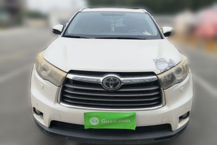 Used Toyota Highlander 2015 2.0T Four-Wheel Drive Ultimate Edition 7-Seater Front