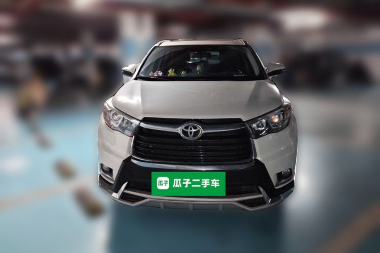 Used Toyota Highlander 2015 2.0T Four-Wheel Drive Luxury Edition 7-Seater Front