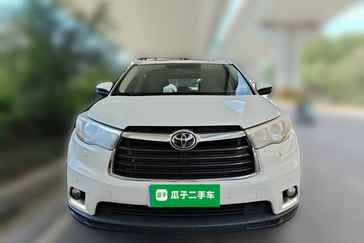 Used Toyota Highlander 2015 2.0T Four-Wheel Drive Ultimate Edition 7-Seater Front