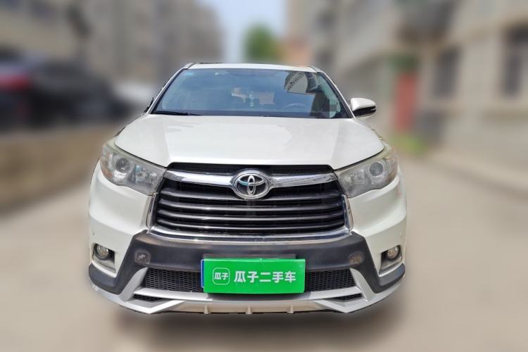 Used Toyota Highlander 2015 2.0T Four-Wheel Drive Luxury Edition 7-Seater Front