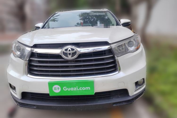 Used Toyota Highlander 2015 2.0T Four-Wheel Drive Luxury Edition 7-Seater Front
