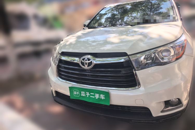 Used Toyota Highlander 2015 2.0T Four-Wheel Drive Luxury Edition 7-Seater Front
