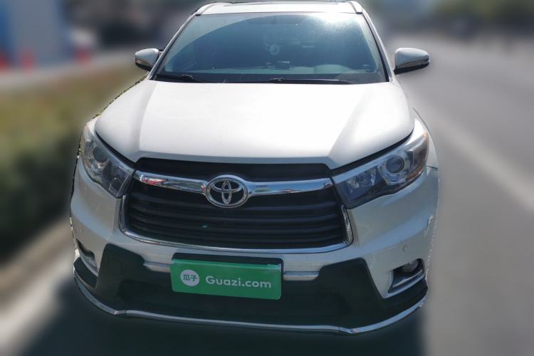 Used Toyota Highlander 2015 2.0T Four-Wheel Drive Luxury Edition 7-Seater Front