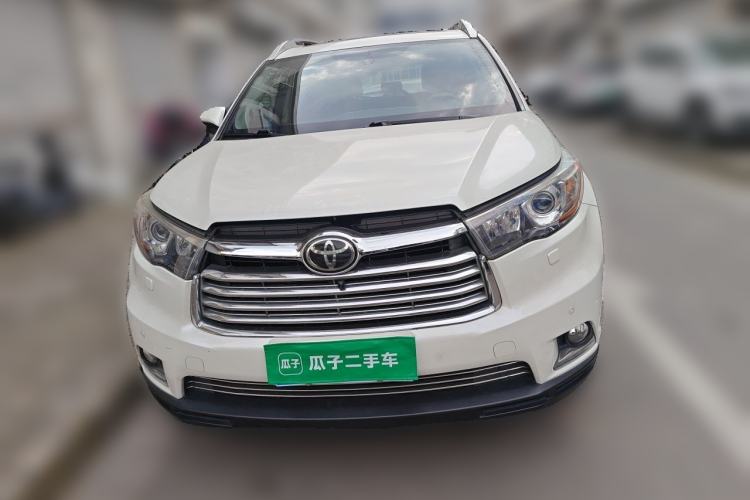 Used Toyota Highlander 2015 2.0T Four-Wheel Drive Ultimate Edition 7-Seater Front