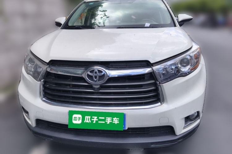 Used Toyota Highlander 2015 2.0T Four-Wheel Drive Luxury Edition 7-Seater Front