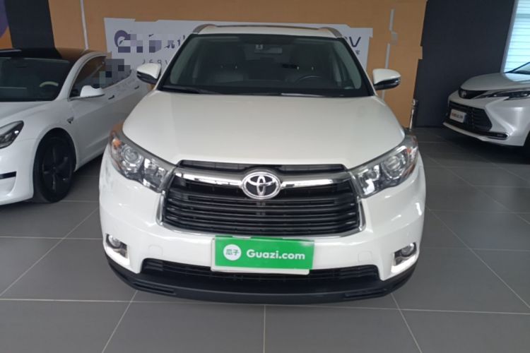 Used Toyota Highlander 2015 2.0T Four-Wheel Drive Luxury Edition 7-Seater Front