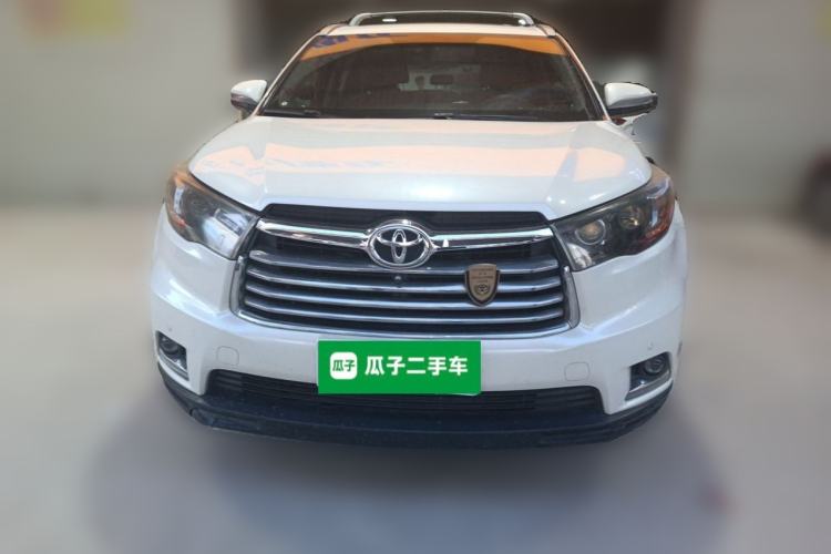 Used Toyota Highlander 2015 2.0T Four-Wheel Drive Luxury Edition 7-Seater Front