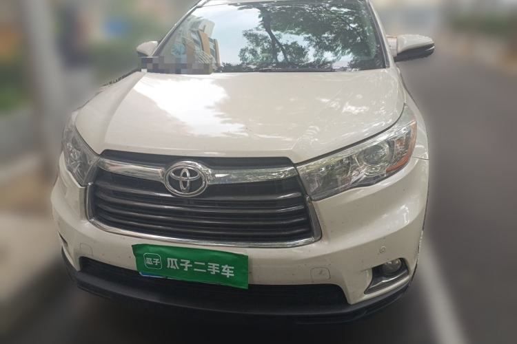 Used Toyota Highlander 2015 2.0T Four-Wheel Drive Luxury Edition 7-Seater Front