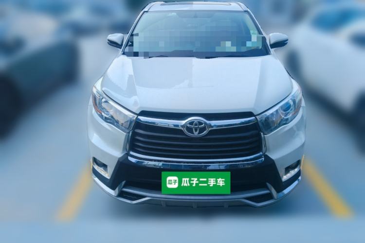 Used Toyota Highlander 2015 2.0T Four-Wheel Drive Luxury Edition 7-Seater Front