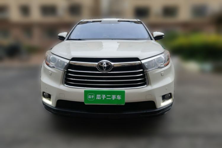 Used Toyota Highlander 2015 2.0T Four-Wheel Drive Ultimate Edition 7-Seater Front