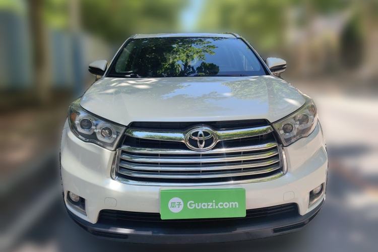 Used Toyota Highlander 2015 2.0T Four-Wheel Drive Luxury Edition 7-Seater Front