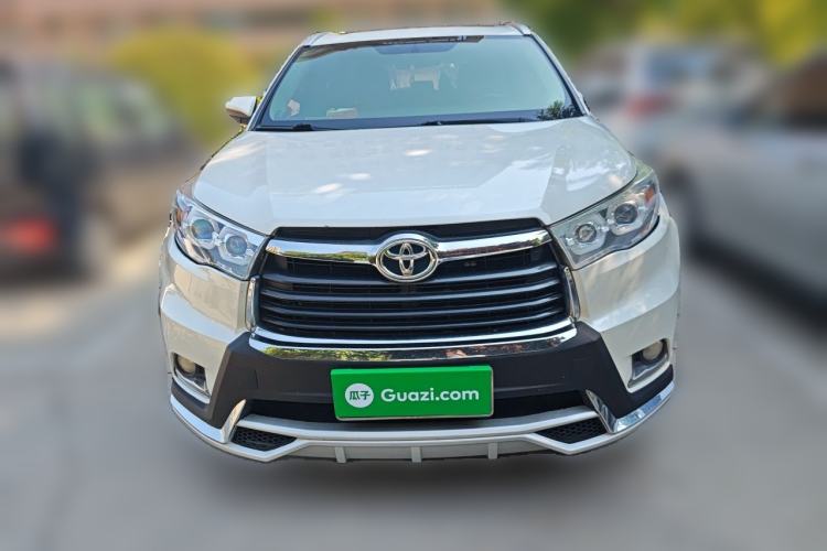 Used Toyota Highlander 2015 2.0T Four-Wheel Drive Luxury Navigation Version with 7 Seats Front