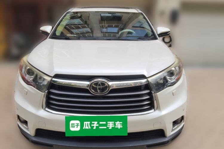 Used Toyota Highlander 2015 2.0T Four-Wheel Drive Ultimate Edition 7-Seater Front