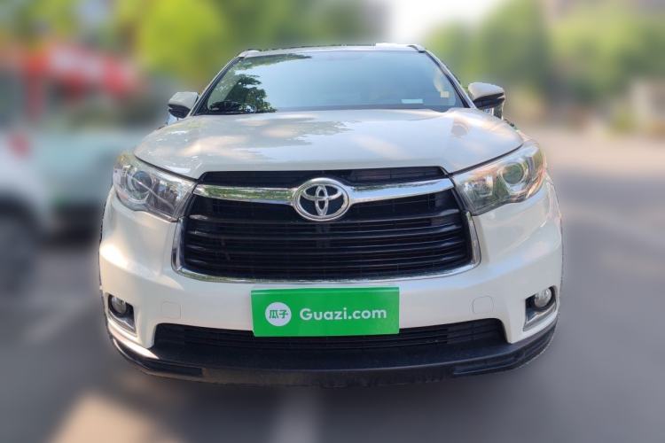 Used Toyota Highlander 2015 2.0T Four-Wheel Drive Luxury Edition 7-Seater Front