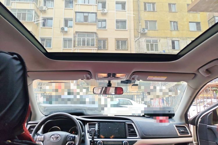 Used Toyota Highlander 2015 2.0T Four-Wheel Drive Luxury Edition 7-Seater Headliner