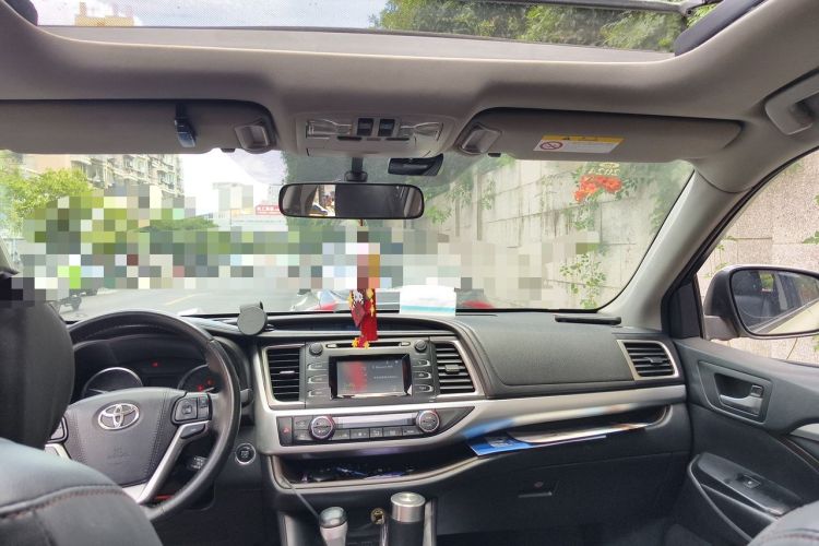 Used Toyota Highlander 2015 2.0T Four-Wheel Drive Luxury Edition 7-Seater Headliner
