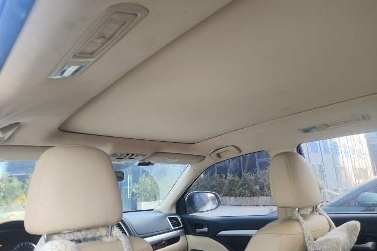 Used Toyota Highlander 2015 2.0T Four-Wheel Drive Luxury Edition 7-Seater Headliner