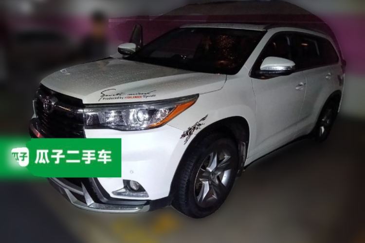 Used Toyota Highlander 2015 2.0T Four-Wheel Drive Luxury Edition 7-Seater Guazi used car, China used car export, Used car for sale, Used  cars, Cheapest cars for sale