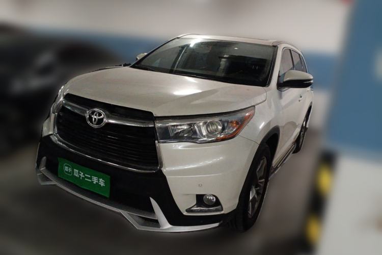 Toyota Highlander 2015 2.0T Four-Wheel Drive Luxury Edition 7-Seater usado Guazi used car, China used car export, Used car for sale, Used cars, Cheapest cars for sale