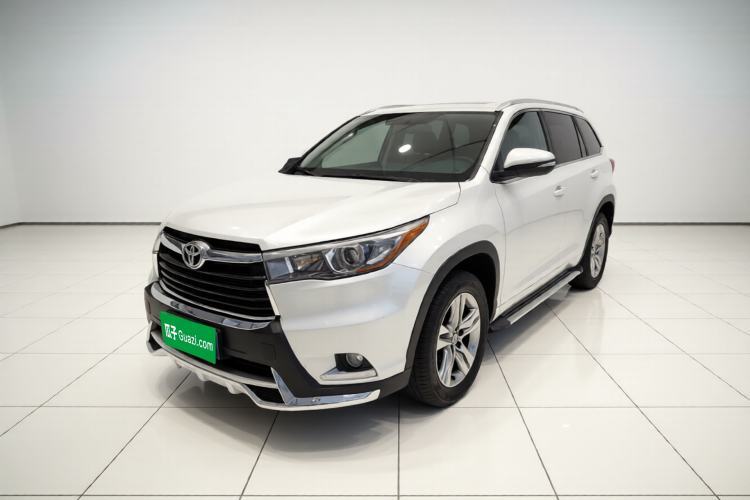 Used Toyota Highlander 2015 2.0T Four-Wheel Drive Luxury Edition 7-Seater Guazi used car, China used car export, Used car for sale, Used cars, Cheapest cars for sale