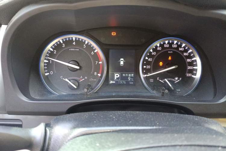 Used Toyota Highlander 2015 2.0T Four-Wheel Drive Luxury Edition 7-Seater Instrument Cluster